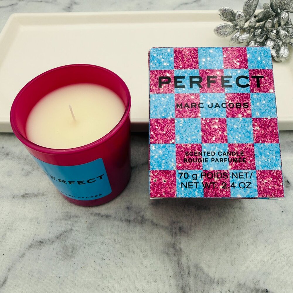 Marc Jacobs Chess Perfect Bougie Parfumée Scented Candle,Full70g,2.4oz-BOXED-NEW - Picture 4 of 11